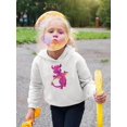 thumbnail image 2 of Cute Pink Dragon Hoodie Toddler -Image by Shutterstock,  5 Toddler, 2 of 4