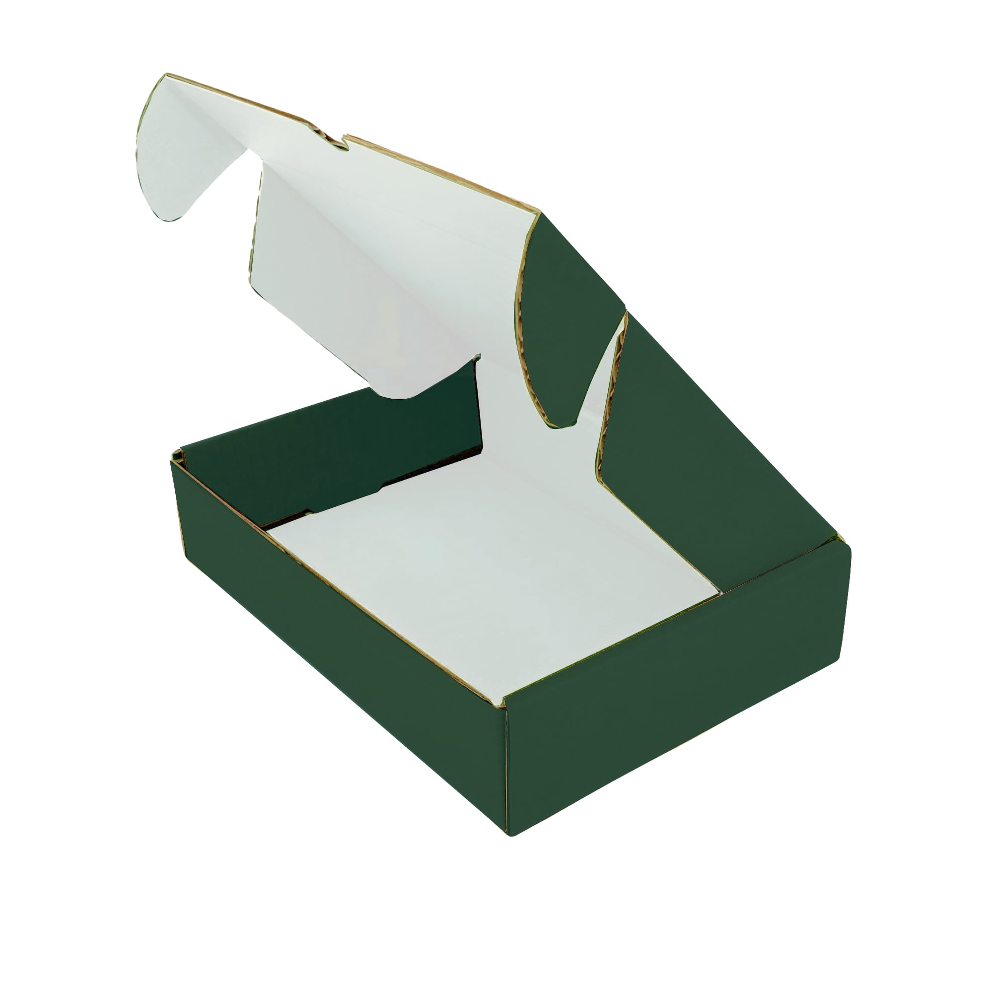 Ucanpack Heavy Duty Boxes For Moving Deluxe Mailer Box Small, Green, 6 x 6 x 6" - 50 Pcs