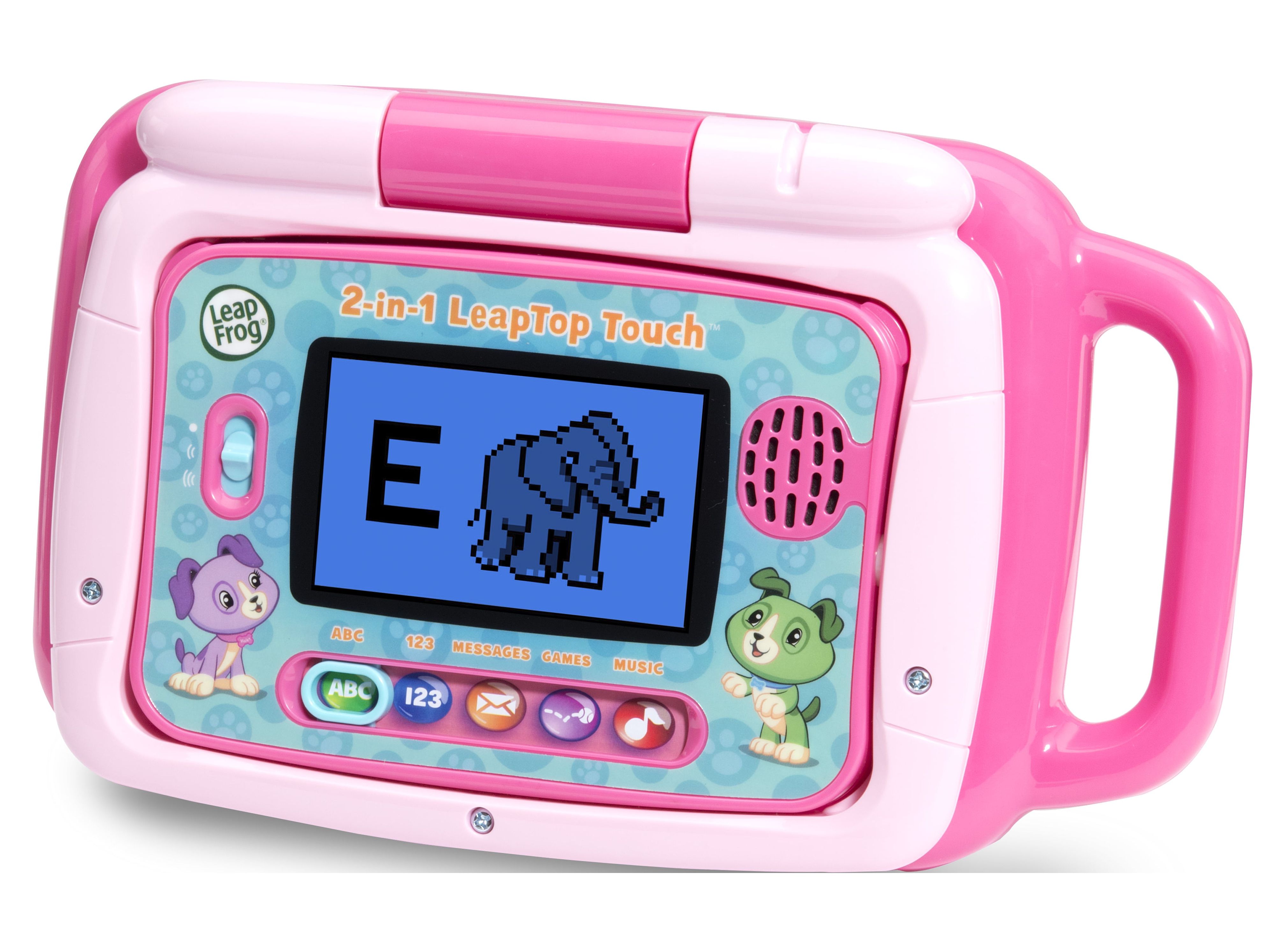 LeapFrog 2-in-1 LeapTop Touch for Toddlers, Electronic Learning System, Teaches Letters, Numbers - image 9 of 12