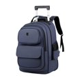 thumbnail image 1 of Mochila para ordenador portátil con ruedas, maletín con ruedas de tela Oxford para ordenador portátil, bolso de de negocios para pasar, 1 of 8