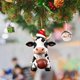 thumbnail image 3 of Adornos Para El Árbol De Navidad Adornos Navideños Vaca Baloncesto Adornos Acrílicos Para El Árbol De Navidad Adornos De Año Nuevo Adornos De Vaca Baloncesto Para Colocar En El Árbol De Navidad, 3 of 5