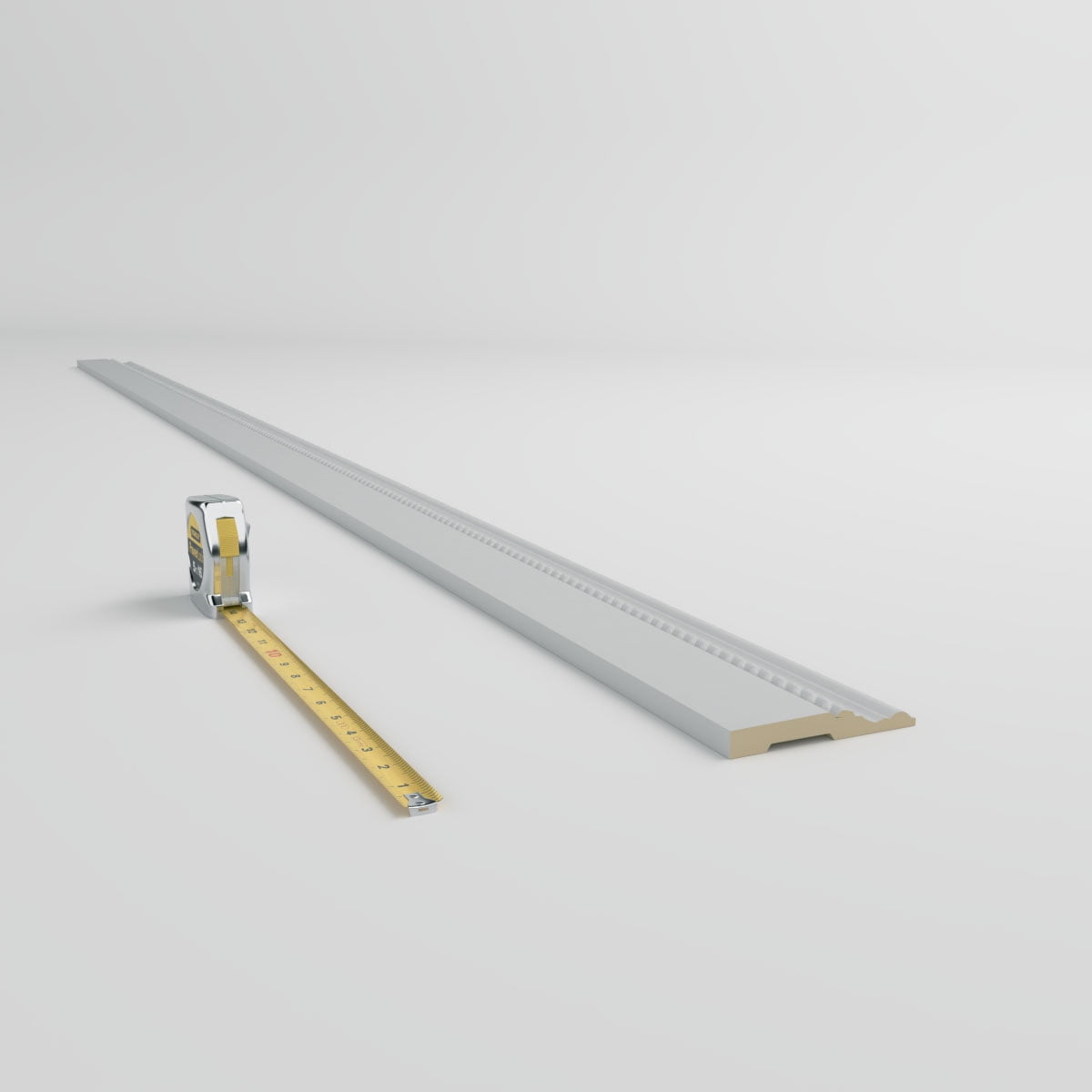 Ekena Millwork 4 7/8"H x 5/8"P x 94 1/2"L Oslo Rope Baseboard Moulding (12-Pack)