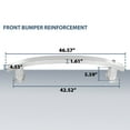thumbnail image 3 of Front Bumper ReinForcement Fit For 2014-2018 Jeep Cherokee Aluminum 68096072AB, 3 of 10
