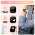 thumbnail image 2 of LZUEFK 1.72 Women's Smartwatch with Fitness Tracker, Fitness Watch with 100+ Exercise Modes, Answer/Call, Smartwatch fits for Android & Iphone Devices (Pink), 2 of 6