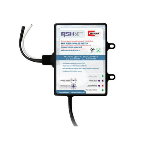 Rectorseal 96426 Surge Protector, 120240 V, 5060 Hz, NEMA 4, 1 Phase