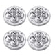 thumbnail image 3 of 4 ruedas giratorias autoadhesivas de 360 ​​grados para muebles, armarios y dormitorios, universales. Claro, 3 of 9