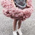 thumbnail image 2 of 12mPeachLush falda tutú para niñas pequeñas para niños faldas de tul hinchadas para niñas recién nacidas fiesta princesa niña ropa 1-15 años esquí esquí Gafas de esquí, 2 of 5
