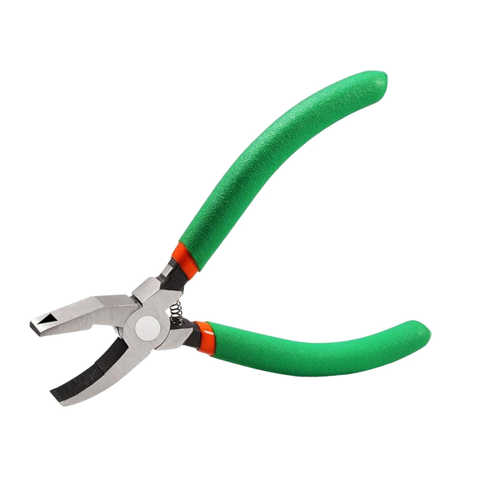 FVDPWYE Glass Cutter Tool Glass Breaking Pliers Ergonomic Handle Heavy Duty Breaker Tile 6inch