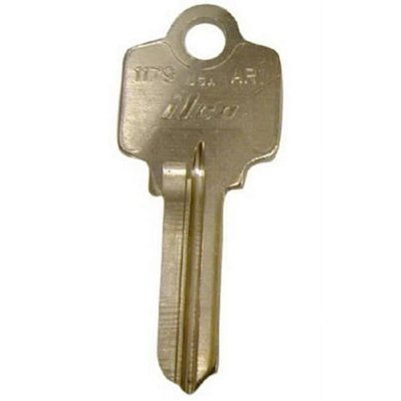 Kaba Ilco Key Blank, AR4,Brass, PK10 1179A-AR4
