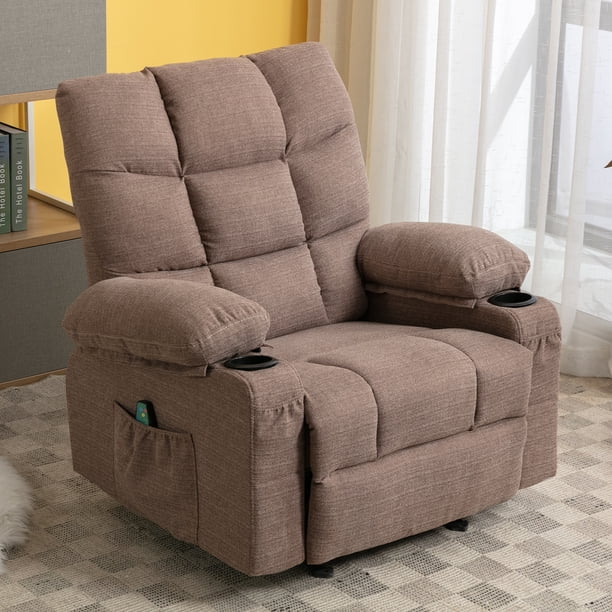 Von Racer Rocking Chair Recliners Drink Holders