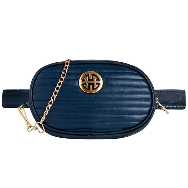 Cangurera de dama Bjx Bajío Fashion Imitacion piel, convertible a