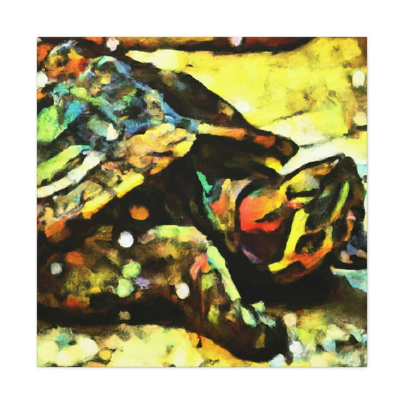 Red-Eared Turtle Pop. - Canvas