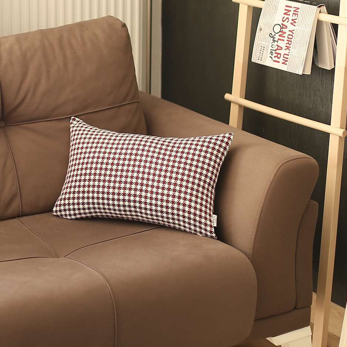 未使用 ATON LINEN HOUNDS TOOTH 06