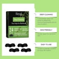 Bamboo Charcoal Blackhead Patch, Delicate Skin Care Gently Clean Acne