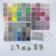 thumbnail image 3 of Kit de 9000 cuentas de arcilla Yashi 72 colores espaciador cuentas Heishi, 3 of 4