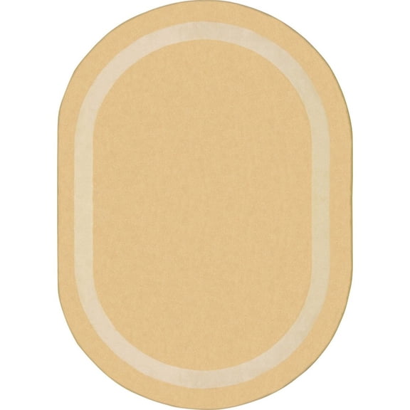 Joy Carpets Joy Carpet Portrait Sandstone 5'4" x 7'8" Oval