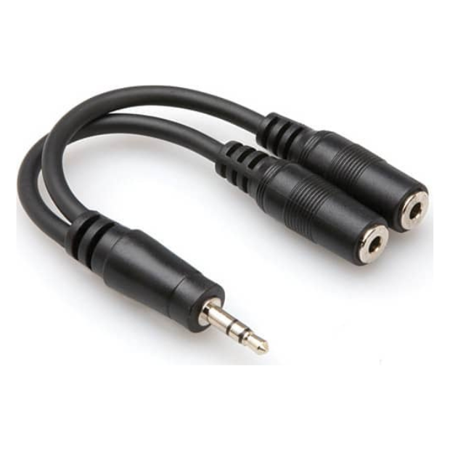 UPC: 0728736015333 | Hosa Audio Y Cable – 1 X Trs Male Audio – 2 X Trs Female Audio – 6  (ymm232)
