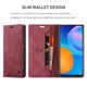 thumbnail image 5 of For Huawei Y7a Huawei P smart 2021 Wallet Case AUTSPACE A01 Leather Stand Cover with RFID Blocking C, 5 of 5
