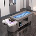 thumbnail image 2 of Head Spa Shampo Chair Stylist Fumigation Luxury Minimalistic Hair Wash Bed Massage Therapy Behandelstoel Furniture MQ50SC My Lux Decor Round, 2 of 27