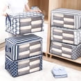 thumbnail image 1 of Shenmeida Clothes Storage, Foldable Blanket Storage Bags, Storage Containers for Organizing Bedroom, Closet, Clothing, Comforter, Sweater, Organization and Storage with Lids and Handle, 1 of 3