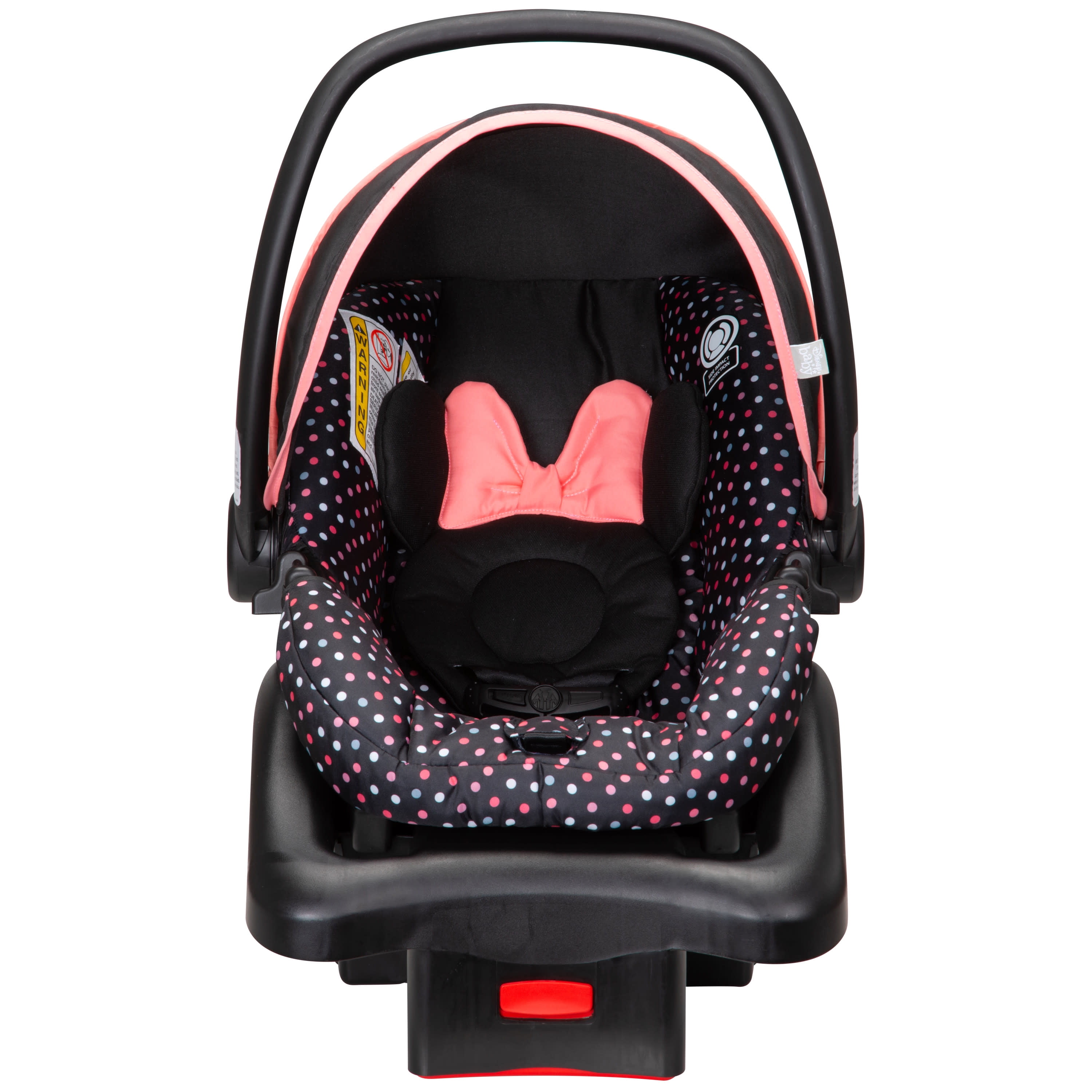 Disney Baby Light N Comfy 22 Luxe Infant Car Seat Minnie Dot Walmart Com Walmart Com