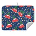 thumbnail image 5 of Ryvnso Christmas Tree on Car Dish Drying Mat for Kitchen Countertop 18x24 Large Dish Pad Drainer Rack Dish Sink Mats, 5 of 7