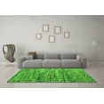 thumbnail image 3 of Ahgly Company Indoor Square Abstract Green Modern Area Rugs, 6' Square, 3 of 4
