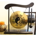 thumbnail image 2 of Campana de meditación Table Gong Zen Taiji con símbolo Feng Shui, 2 of 5