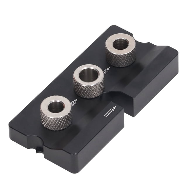 Guía de perforación para carpintería, plantilla para perforar clavijas de madera, localizador de perforadoras para carpintería, plantilla para perforar creada con maestría