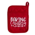 thumbnail image 1 of Christmas Pot Rack Baking Kit Christmas Pot Holder Baking Kit Christmas Oven Mitts Ornament Printed Oven Gloves Kitchen Cooking Baking Gift For Teacher Neighbor Coworker Family, 1 of 8