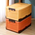 thumbnail image 3 of Caja de almacenamiento plegable Caja de almacenamiento de ropa Juguetes Libros Herramienta de plástico Azul, 3 of 5