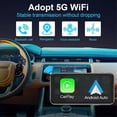thumbnail image 4 of 2 in 1 Wireless CarPlay Adapter Android Auto Wired to Wireless Smart Box Adapter for + Android+Car From 2016, 4 of 5