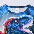 thumbnail image 5 of ATAIKU Toddler and Little Boy Pajamas Set Kids Long Sleeve Tee and Pants Dinosaur Sleepwear Boys 2-Piece Jammies 5T, 5 of 13