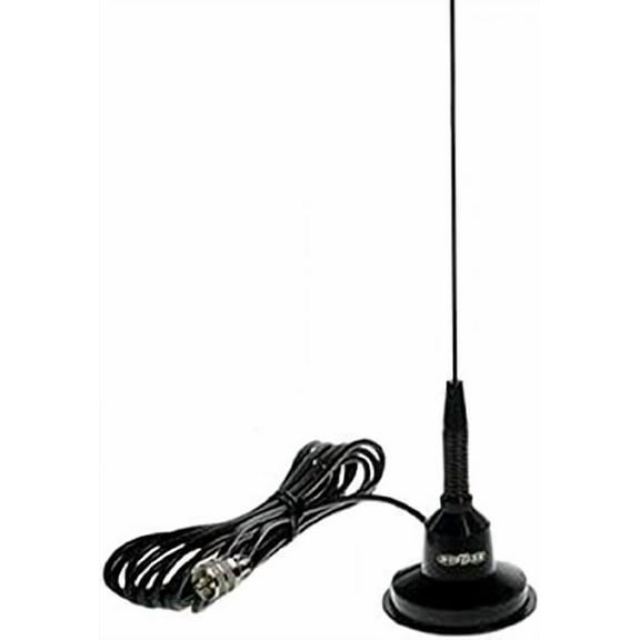 Hustler RQM Base Load Magnet Mount CB Radio Antenna 43" Tall with Whip