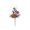 C, variant on lhwanj 2-Pack Halloween Dark Skeleton Floral Arrangement Picks, Gothic Plastic Flower Vase Stakes for Tabletop Shelf Decor, 49cm