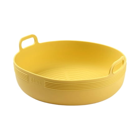 

DISHAN High Temperature Resistant Oven Baking Tray: Anti-scald with Ears Baked Rice Microwave Baking Bowl Kitchen Supplies