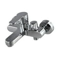 thumbnail image 6 of Bathroom Triple Shower Faucet Hot and Cold Water Bath Mixer Bathtub Tap Brass, 6 of 10