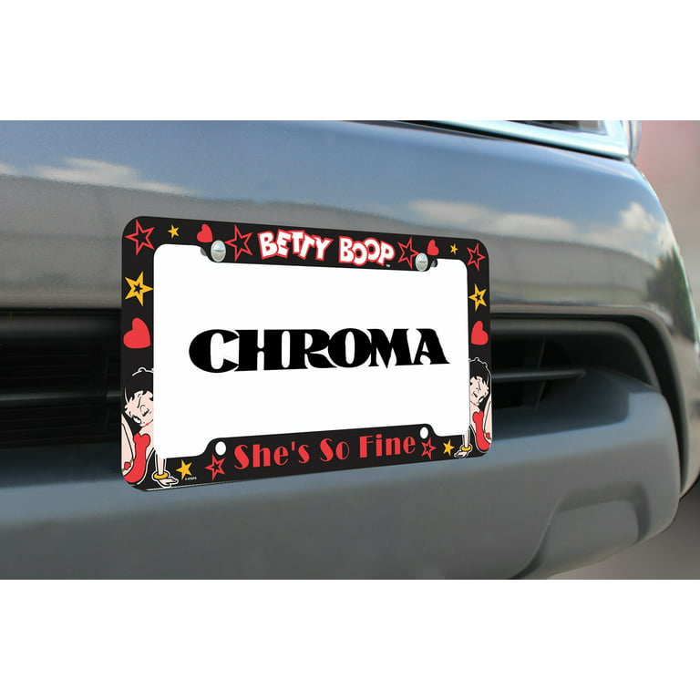 Chroma Graphics Betty Boop Glitter Plate Frame 