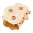 thumbnail image 1 of DimyFew Cat Toy Interactive Outdoor Pet Accessories Exercise Yard Lawn Catching Mice Game Engaging Puzzle Game 3 Hole, 1 of 8