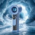 thumbnail image 6 of Handheld Portable Fan With Ice Cooler, Rechargeable Handheld Fan, Small Pocket Fan With Air Turbo Tech For Travel/Outdoor/Home/Office, 6 of 6