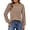 Khaki, variant on UVN Blouses for Women Dressy Lace Pleated Tunic Tops Casual Long Sleeve Fall Shirts