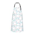 thumbnail image 2 of Pofeuu Rabbit And Star Print Waterproof Apron with Pockets Adjustable Cooking Aprons Kitchen Bib for Baking Household Cleaning, 2 of 8