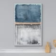 thumbnail image 2 of wall26 Canvas Print Wall Art Grunge Blue White Geometric Color Blocks Abstract Shapes Illustrations Modern Art Decorative Minimal Relax/Calm Zen for Living Room, Bedroom, Office - 12x18 inches, 2 of 5