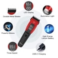 thumbnail image 5 of Hatteker Professional Electric Pet Clipper, 7500 RPM Clipper, Suitable for Dogs and Cats, Cordless Dog Hair Trimmer, with Auxiliary Light, 5 of 11