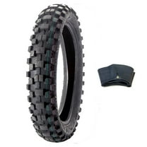 COMBO: Dirt Bike TIRE Size 90/100-14   INNER TUBE Size 90/100-14 TR4 Valve Stem