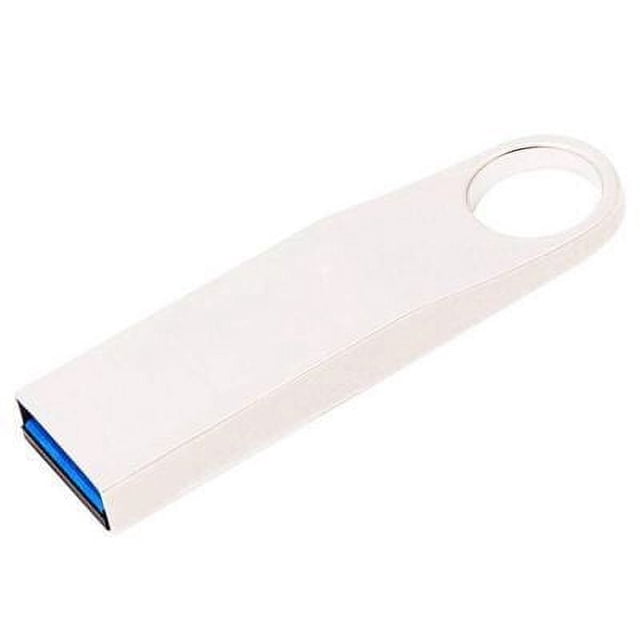 Memoria USB de 8 GB, memoria USB de alta velocidad, memoria USB 2.0, memoria USB, almacenamiento de datos (8 GB, color plateado)