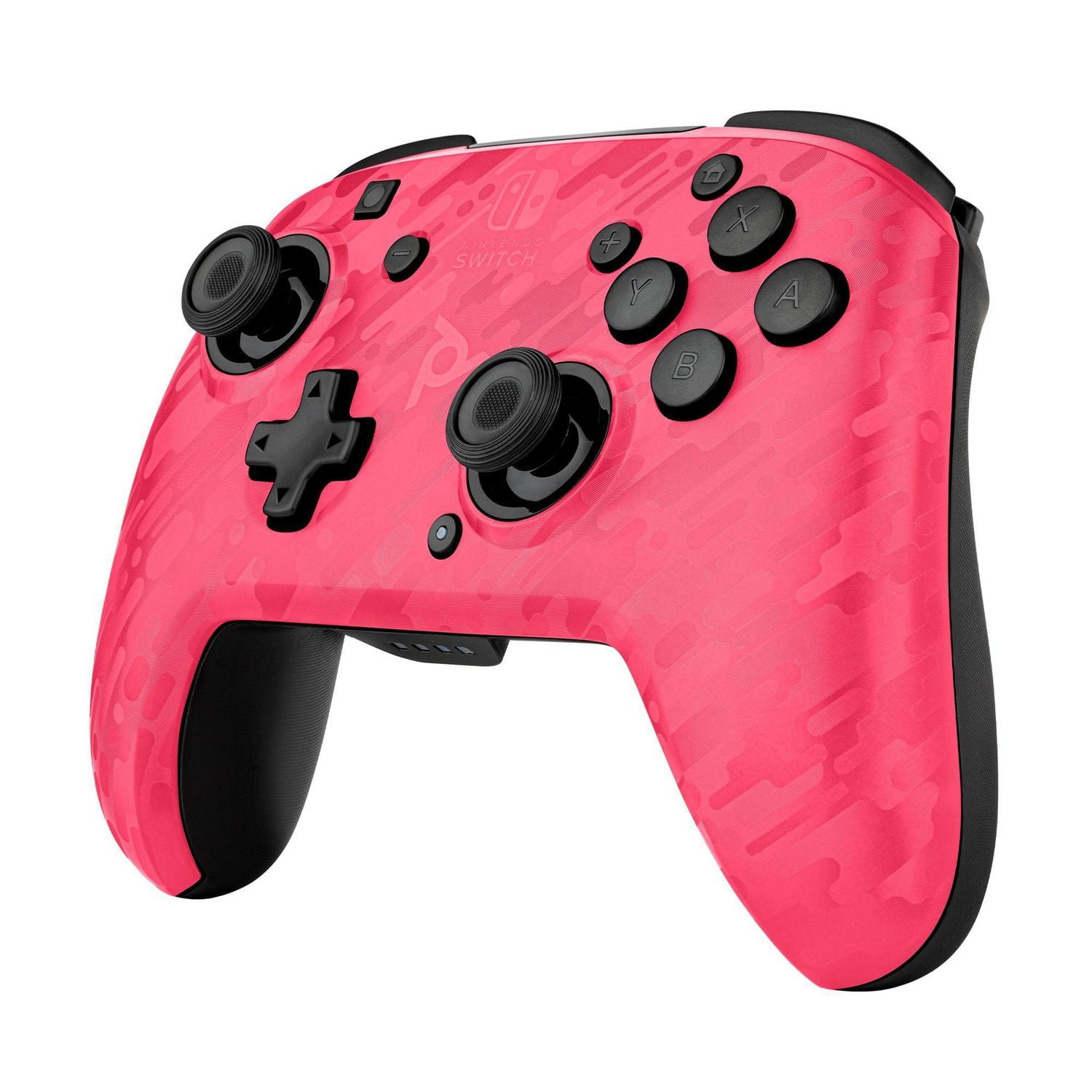 PDP Faceoff™ Wireless Deluxe Controller: Pink Camo - Nintendo Switch