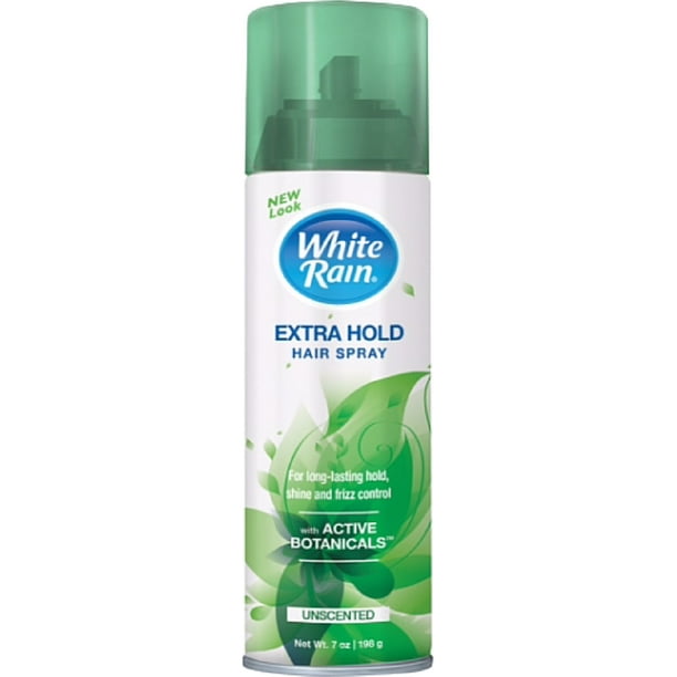 White Rain Aerosol Hairspray Unscented, Extra Hold 7 oz (Pack of 6