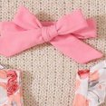thumbnail image 6 of TOWED22 Toddler Girl Adorable 2 Piece Summer Sets Sleeveless Tank Tee and Shorts Lovely Casual Clothing(Pink,2-3 Y), 6 of 6