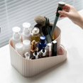 thumbnail image 2 of Makeup Organizer, Makeup Burshes Holder, Compartment Vanity Makeup Organizer for Jewelry, Hair Parts,Bathroom Counter-B, 2 of 5